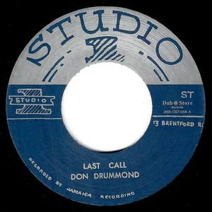 7 Don Drummond Last Call Dsrcs7005 Studio One /00080 - Picture 1 of 1