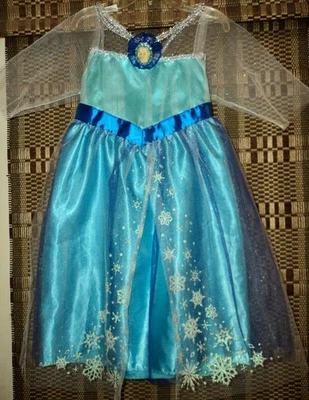 Disfraz Halloween Vestido Niña Frozen Disney. Talla 4-6X. Foto 1 de 4