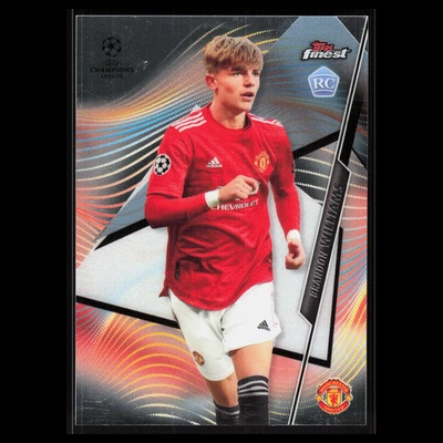 Brandon Williams Rookie #21 2020 Finest UEFA Champions League Manchester United - Image 1 of 3