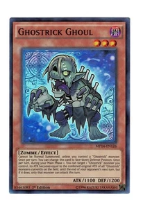 Yugioh- 1X Ghostrick Ghoul - Super Rare - 1st Edition - MP14-EN126 - Near Mint - Imagen 1 de 2