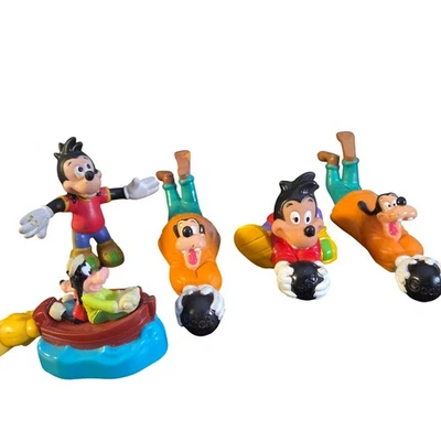 VTG Disney A Goofy Movie Goofy Max Figurine Toy Lot Set Collection Figures - Image 1 of 4