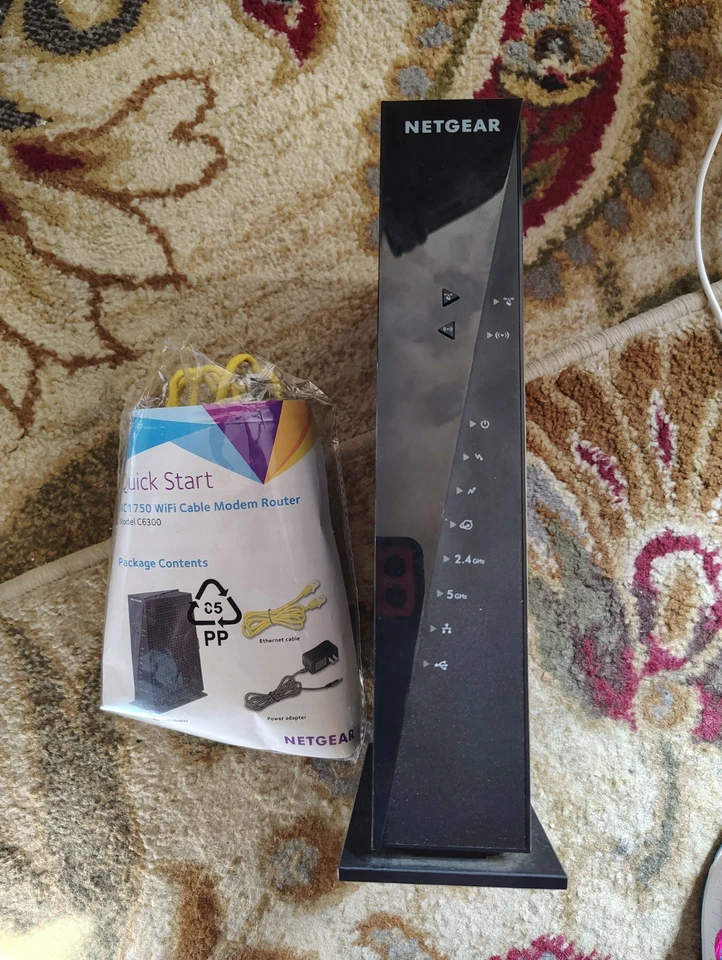 Netgear AC1750 WiFi Cable Modem Router Model C6300 - Image 1 of 1