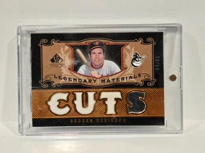 Parche 94/99 2007 SP Legnedary Cuts #LM-BR2 Brooks Robinson ORIOLES HOF "Quad" Foto 1 de 3