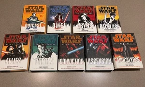 STAR WARS Fate Of The Jedi Complete 9 Book Hardcover Set (First Editions 1st Prt - Picture 1 of 24