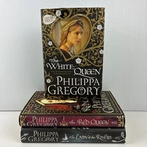 Philippa Gregory Cousins' War Hardcover Books #1 #2 #3 Lot - The White Queen - Picture 1 of 8