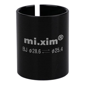 MTB Fahrrad Vorbau Reduzierer Gabel Adapter 28 Schwarz Aluminiumlegierung - Picture 1 of 21