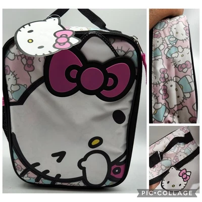Bolso de Mano Fiambrera Aislado Hello Kitty Sanrio Nuevo Con Etiquetas 3D Foto 1 de 4