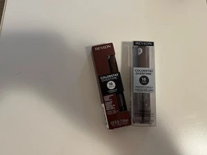 2 NEW Revlon ColorStay Overtime 16HR Liquid Lip Color- 570 NO COFFEE BREAK - Picture 1 of 4