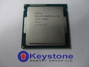 Intel Xeon E3-1275 V3 SR14S 3,5 GHz (3,9 GHz) processore CPU quad-core KM - Foto 1 di 1