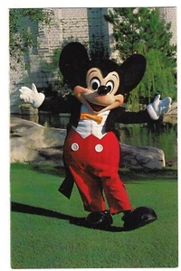 MICKEY MOUSE Mouse-ka-cheer Magic Kingdom WALT DISNEY WORLD FL Postcard Florida - Picture 1 of 2