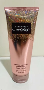 BATH & BODY WORKS 24HR MOISTURE ULTRA SHEA BODY CREAM LOTION - A THOUSAND WISHES - Picture 1 of 1