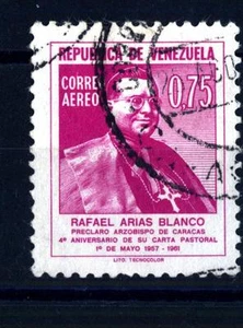 VENEZUELA - 1962 - Erster venezolanischer Kardinal. Vierter Jahrestag der Lesung - Bild 1 von 1