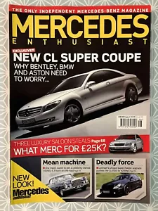 Mercedes Enthusiast Magazine Issue 58. 300SEL 6.3. CLS500 W124 300E W203 Guide - Picture 1 of 1