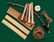 Bow Drill Primitive Fire Kit - Premium Set complete with written instructions!
