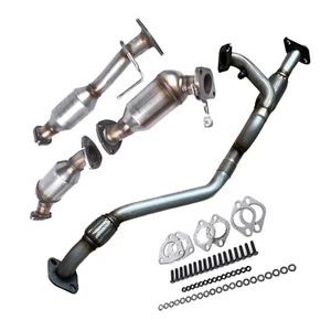 Fits 2008-2017 Chevy Traverse 3.6L All 3 Catalytic Converters & Flex Y-pipe - Picture 1 of 10