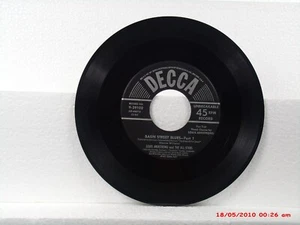 LOUIS ARMSTRONG AND THE ALL STARS-(45)-BASIN STREET BLUES - PT 1 /CONCLUDED-1955 - Picture 1 of 2