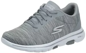 Zapatilla deportiva Skechers GOwalk 5 True con cordones talla 9,5 de EE. UU. - Imagen 1 de 8