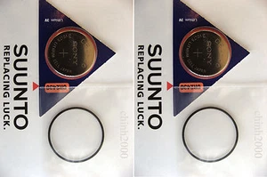 Lot of 2:Battery Set Suunto Vector, S-Lander, X-Lander, Mariner, Regatta, Metron - Picture 1 of 1