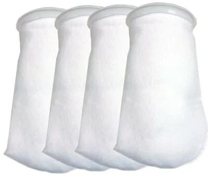 4 pcs Filter Socks 200 Micron - 7 Inch Ring by 16 Inch Long - Aquarium reef tank - Imagen 1 de 2