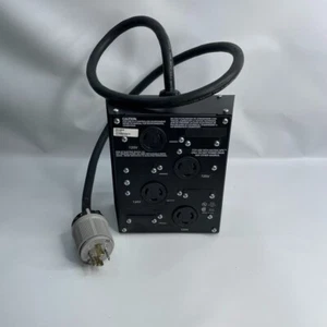 APC MXA105, 4x L5-30R Outlets, 120V 30A Power Distribution Unit - Picture 1 of 7