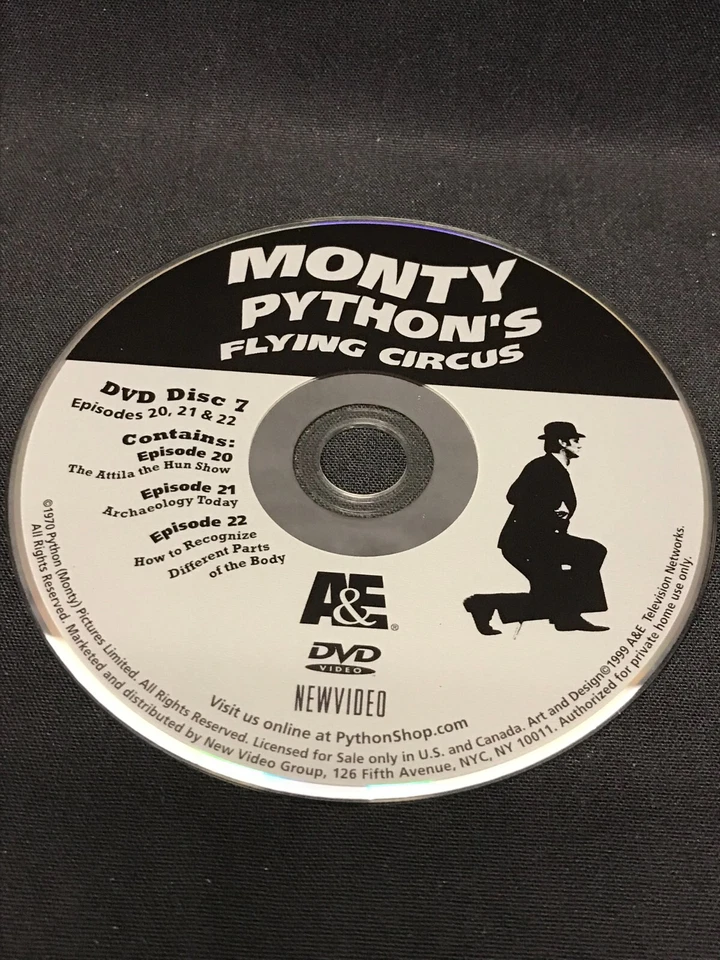Monty Python's Flying Circus : Disc 7 - DVD Disc Only-Replacement Disc - Image 1 of 1