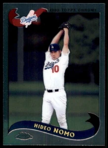 2002 Topps Traded & Rookies #T76 Hideo Nomo Chrome - Picture 1 of 2