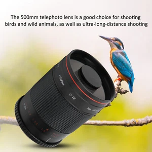 500 mm F8 Teleobjetivo Espejo Prime para Nikon AI Montaje Cámara SLR Portátil Nuevo - Imagen 1 de 12