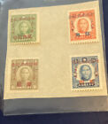 Rare China Stamp - Overprinting 10/40 Set Of 4 ￼￼￼ Mint Condition Very Rare .