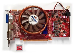 ATI Radeon HD 4770 PCIe 512MB DDR5 S-video DVI Model: B743 - PC sticker - Picture 1 of 13