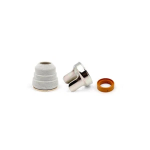 3 PK Standoff + Swirl Ring + Retaining Cap For Lincoln TOMAHAWK 375 LC25 Torch - Picture 1 of 5