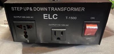 ELC T-1500 Voltage Transformer - Image 1 of 3