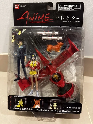 Bandai Anime Cowboy Bebop Spike Spiegel Faye Valentine Swordfish (New) Cover