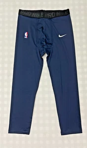 NIKE NBA Compression Leggings XL-T AA0751-419 Men’s Navy Blue NWOT - Picture 1 of 5