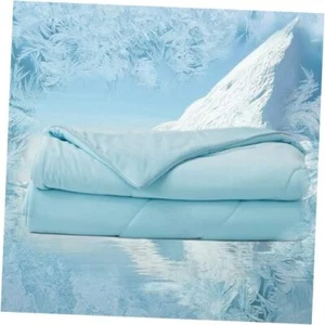 IceyRest Cooling Comforter for Hot Sleepers Night Sweats, Cooling Blankets - Picture 1 of 6