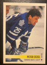 Peter ZEZEL 1994-95 Topps Premier #22 Toronto Maple Leafs