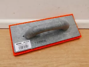 REFINA 12" 300MM X 120MM PLASTERING MEDIUM ORANGE SPONGE FLOAT 261210 - Picture 1 of 1