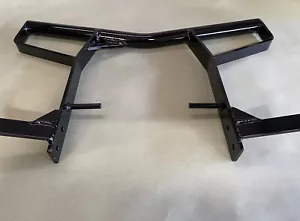 Yamaha Raptor 700r Grab Bar Bumper Rack 06-25 Aluminum 6061 Glossblack - Picture 1 of 13