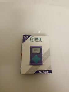 Eclipse Fit Clip 4GB MP3 Player - Purple/Teal
