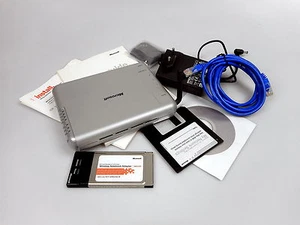 Microsoft MN-610 Wireless Kit mit PCMCIA WLAN Karte - Bild 1 von 1