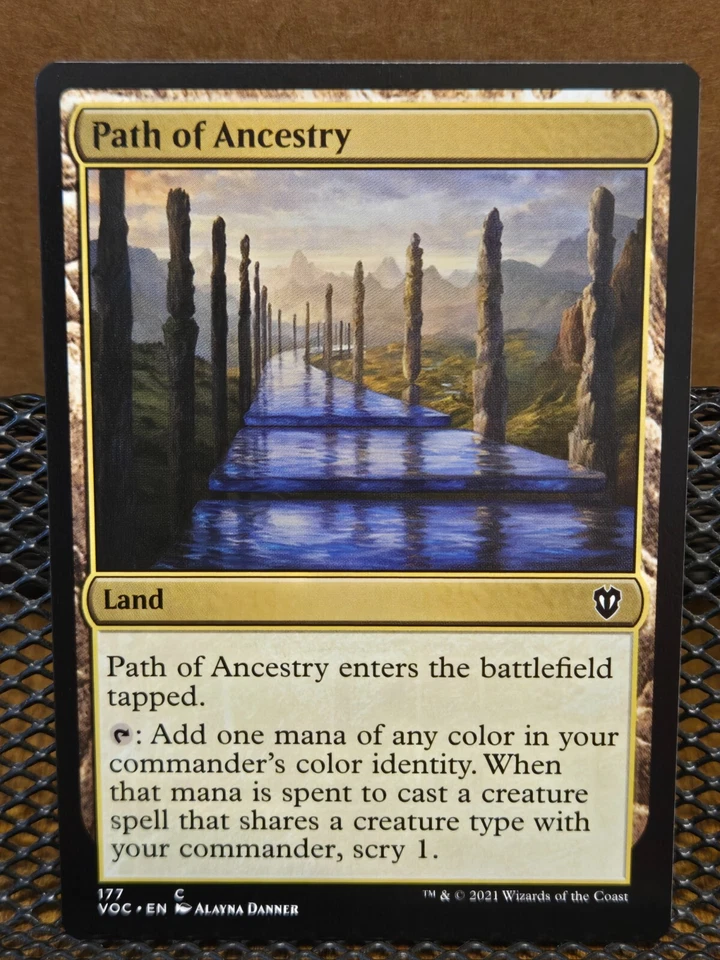 MTG, Path of Ancestry, C, Innistrad: Crimson Vow Commander, VOC, 177 - Image 1 of 1