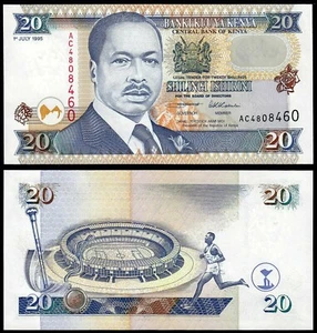 KENIA 20 SHILLINGS (P32) 1995 UNC - Bild 1 von 1