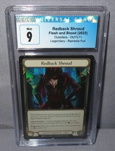 REDBACK SHROUD CGC 9 MT Carne y Sangre Legendaria Lámina Arco Iris Out011 - Imagen 1 de 2