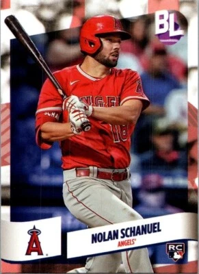 Nolan Schanuel 2024 Topps Big League #46 RC Los Angeles Angels Rookie - Image 1 of 2