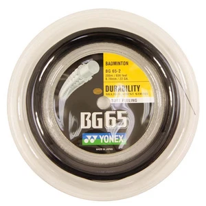 Yonex BG65 Badmintonschläger Saite - 200m - schwarz - Bild 1 von 1
