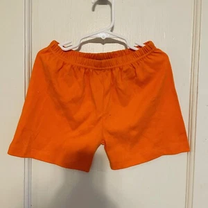 Sweet As Sugar Youth Size 6 Athletic Shorts Neon Orange - Picture 1 of 3