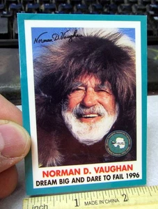 Tarjeta coleccionable RARA Normal Vaughan Antarctic Expedition 1996 UR-on-it tarjeta coleccionable - Imagen 1 de 2