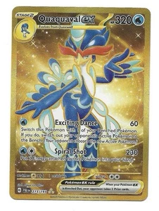 Quaquaval ex 273/193 Sv02: Paldea Evolved Holo Hyper Rare Pokemon TCG - NM - Picture 1 of 2