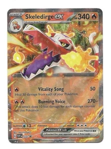 Skeledirge ex 034 Sv: Scarlet & Violet Black Star Promo Cards Holo Pokemon - NM - Picture 1 of 2