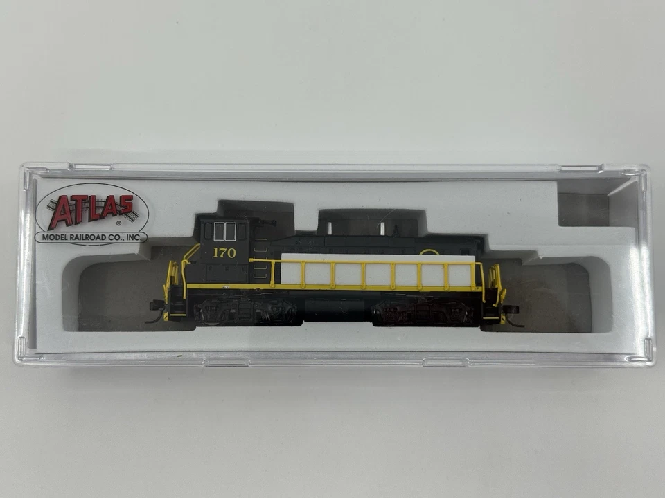 N Scale Atlas 40002556 United States US Steel MP15DC Switcher Locomotive #170 - Image 1 of 4