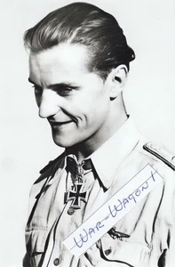 WW II German Photo ---- Hans Joachim Marseille Fighter Ace - Bild 1 von 1